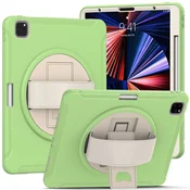 shumee Ovitek za iPad Air 5/Air 4/Pro 11 s stojalom in držalom za svinčnike, zelen