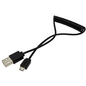 ROLINE USB 2.0 USB A (M) - Micro USB B (M), twisted, 1m, black 11028317