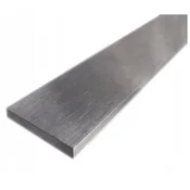 shumee Polirana ploščata palica iz nerjavečega jekla 20x4 1MB 100 cm INOX