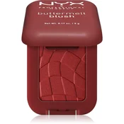 NYX Professional Makeup Buttermelt Blush visoko pigmentirano rdečilo v prahu 5 g odtenek 10 Back And Butta