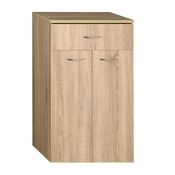 Spodnja omarica ZOJA/KERAMIA FRESH, 50 x 78 x 29 cm, hrast platin - Hrast platin - 24 - 29.00 - MDF/laminat - Viseča/stojalo - Nujna namestitev - Aqualine - KERAMIA FRESH - 50.00 - Klasičen - 50x78x29 cm - 78.00