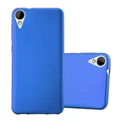 Cadorabo Cadorabo Case, združljiv s HTC v kovinsko modri - zaščitni pokrov, narejen iz fleksibilnega silikona TPU, (20587413)