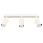 Sollux SL.1496 - Spot svetiljka RING 3xGU10/10W/230V krem boja