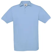 MAJICA KRATKI RUKAVI B&C SAFRAN POLO 180G NEBO PLAVA 2XL-EOL!!