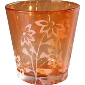 shumee Oranžen svečnik 6 cm