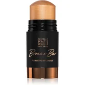 Dripping Gold Luxury Tanning Bronze Bar posvetlitveni bronzer za obraz in telo 36 g
