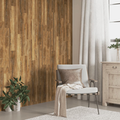 vidaXL Zidne ploce s izgledom drva smede od PVC-a 4,12 m2