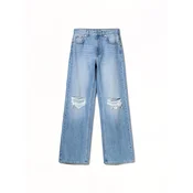 Bershka Kavbojke moder denim