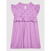United Colors Of Benetton Vsakodnevna obleka 31KAAV001 Vijolična Regular Fit