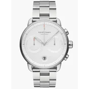 Nordgreen PI42SI3LSIXX Mens Watch Pioneer Chronograph 42mm 10ATM