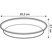 elho Podstavek green basics kamnito zelena - 14 cm