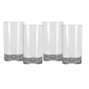 Kampa Tall Tumbler kozarci, 410 ml, 4 kos, akril