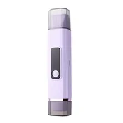 INF Električni odstranjevalec dlak z dvojno glavo - akumulatorski prirezovalnik za ženske in moške Purple, (5000339722)