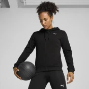 Womens Puma TAD ESSENTIALS, Black, Size XL, Clothing