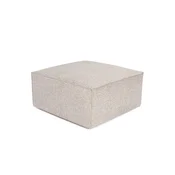 Atelier del Sofa Tabure 85x85x40cm, Sivo