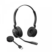 Jabra Engage 55 slušalice stereo bežične USB-C EMEA/APAC DECT [MS Certified]