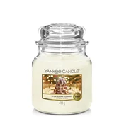 shumee Spun Sugar Flurries - Yankee Candle - srednje velika dišeča sveča - novost za leto 2022