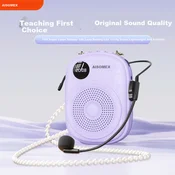 Aishuomei Bežicni zvucnik sa mikrofonom K18, Bluetooth, Ljubicasti