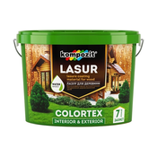 Lak za les KOMPOZIT COLORTEX 10 l - različni odtenki (barva za)