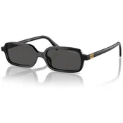 MIU MIU Ženske naocare za sunce 0MU 11ZS 16K5S0 51, Crne