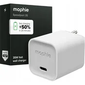 Punjac mophie - Speedport 35, GaN USB-C 35W, bijeli