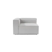 Atelier del Sofa Fotelja Fora L1 Svetlosiva