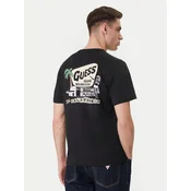 Guess Jeans Majica M6GIC0 K8HM0 Črna Regular Fit