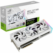 ASUS grafična kartica ROG Strix GeForce RTX 4090 24GB White Edition