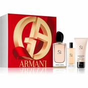 Giorgio Armani Si Parfimisano ulje, parfumska voda 100 ml + parfumska voda 15 ml + losjon za telo 50 ml