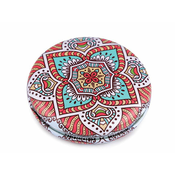 Kozmetično ogledalo Mandala - rdeča svetloba