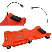 DELOVNI STOL Z LAMPICO, 6 KOLESI, 150 kg