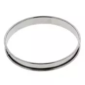 Tart mold, stainless steel, 14 cm - de Buyer brand