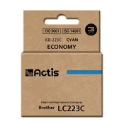 Actis črnilo KB-223C (nadomestno za Brother LC223C), 10 ml, Cijan