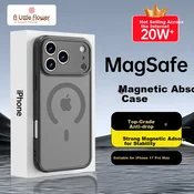 ALittleFlower Maska za mobilni telefon IPhone 17 Pro Ma, Providno-crna