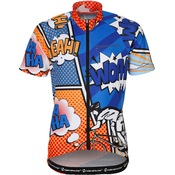 Nakamura COMIC JERSEY, maja o.kr kol, večbarvno 121522