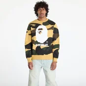 Mikina A BATHING APE Giant 1St Camo By Bathing Ape Crewneck Sweatshirt UNISEX Yellow XL