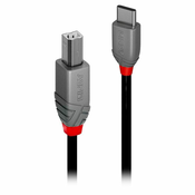 USB-C/B 2.0 kabel 0,5 m Anthra Lindy