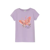 s.Oliver Majica  lavanda / narančasta / rosé