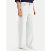 Calvin Klein Jeans Jeans hlače LV047F738G Bela Wide Leg
