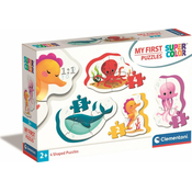 Clementoni Moje prve puzzle Sea life