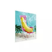 shumee STEKLENA DESKA ZA REZANJE 45x52 BANANA
