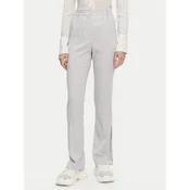 Patrizia Pepe Hlače iz tkanine 8P0677 A6F5 S702 Siva Regular Fit