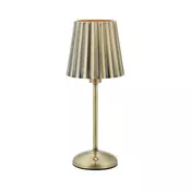 Markslöjd 109127 - LED s prigušivačem, punjiva stolna lampa CELIA 1xE14/2W/2000 mAh, mesing