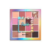 Paleta senki za oci - Be Square Pressed Pigments & Shadows - Brainy
