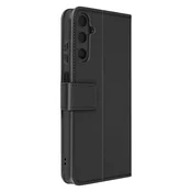 AVIZAR Ovitek denarnica z magnetnim zavihkom Samsung A05s, serija Essential - ČRNa, (20918039)