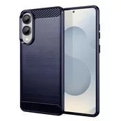 Ohišje Carbon Shield TPU za Samsung Galaxy S25 Edge - Modra KP36946