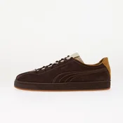 PUMA x LE PERE Suede Sneakers Unisex, Shoes, Chocolate Brown/Silver Fog, 45