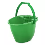 Vedro z ožemalno košaro, 11 l, BONUS, zeleno