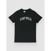 Urban Classics Stay Wild Leo Kids T-Shirt black