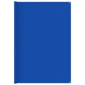 Vidaxl Preproga za šotor 250x200 cm modra HDPE